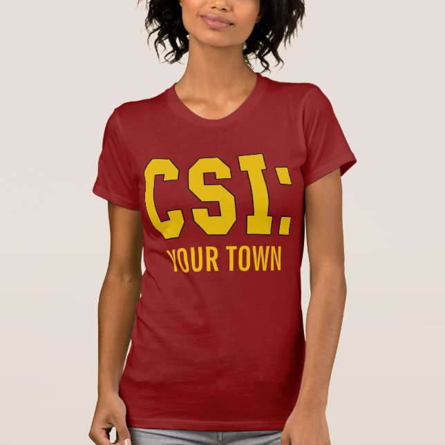 Produkter för CUSTOMIZEABLE CSI Tee (Framsida)