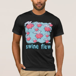 Produkter för Swineinfluensahumor T-shirt