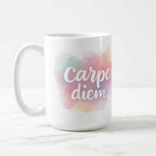 Produkter med en karpediemdesign kaffemugg