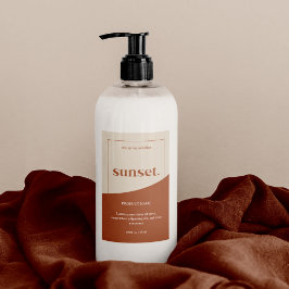 Produktetikett för modern Logotyp Mat Etikett