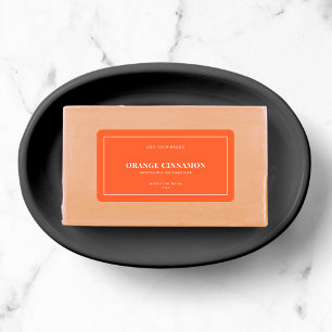 Produktetikett för Modern White Gräns Editable Fär Adressetikett