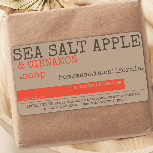 Produktförpackning för Modern Rustic Vintage Stil Fraktsedel