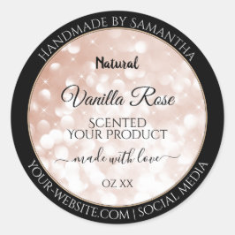 Produktförpackningsetiketter för lyxprodukter Ro G Runt Klistermärke
