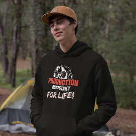 Produktionsassistent för livförsäkring hoodie