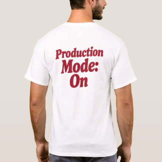 Produktionsläge: På T Shirt