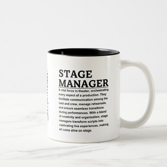 Produktionsledare Två-Tonad Mugg (Höger)