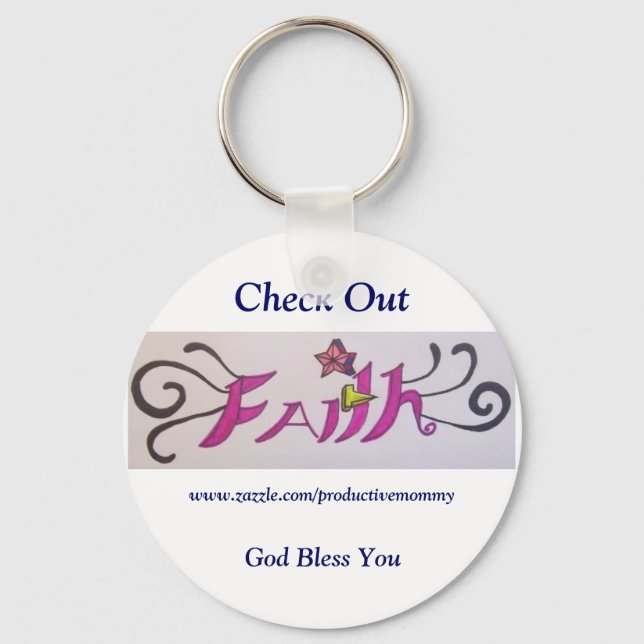 Produktiv nyckelkedja för Mamma Nyckelring (Framsida)