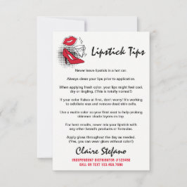 Produktkort för Lipstick Distributor Tips & Tricks