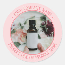 Produktpromotionsdekalark Runt Klistermärke