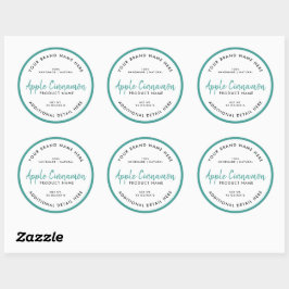 Produktrund Etikett