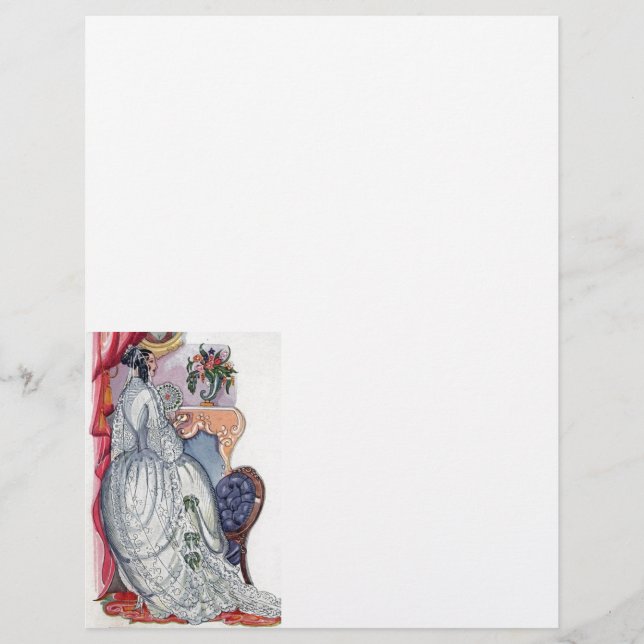 Produkttitel: Elegant Victorian Bride Bröllop (Framsida)