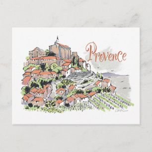 Proence Gordes-postkort Vykort