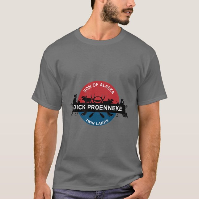 Proenneke Wilderness t-shirt Dick Proenneke Twin L (Framsida)
