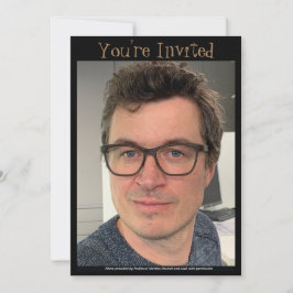 Prof Mattias Desmet-inbjudan av RoseWrites Inbjudningar