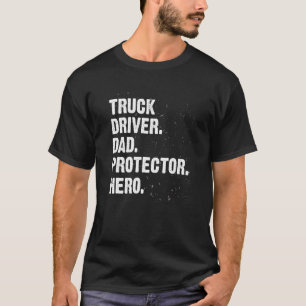 Prof. Prof. Prof. Prof. Prof för Prof Hero Trucker T Shirt