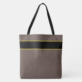 Profesional Corporate Faux Leather Guld Rand Tygkasse