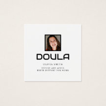 Profesionell Doula Foto Namn Identitetsdesign