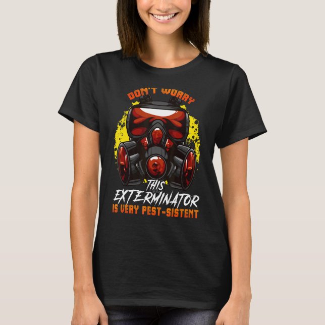 Professi för bröstkontrollsemittenten för handleda t shirt (Framsida)