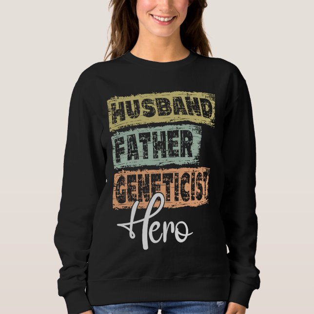 Profession dad hero father Geneticist  1 T Shirt (Framsida)