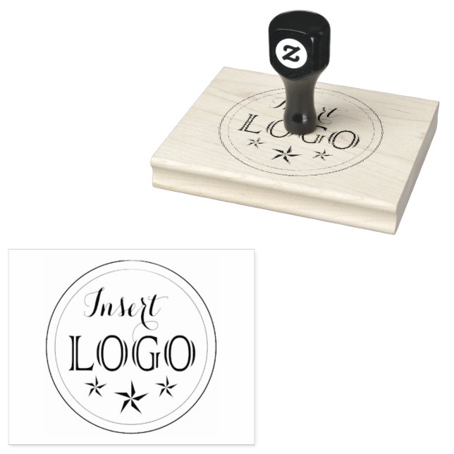 Professional 4x5 Custom Logo Rubber Stamp Design Stämpel (Stämplad)