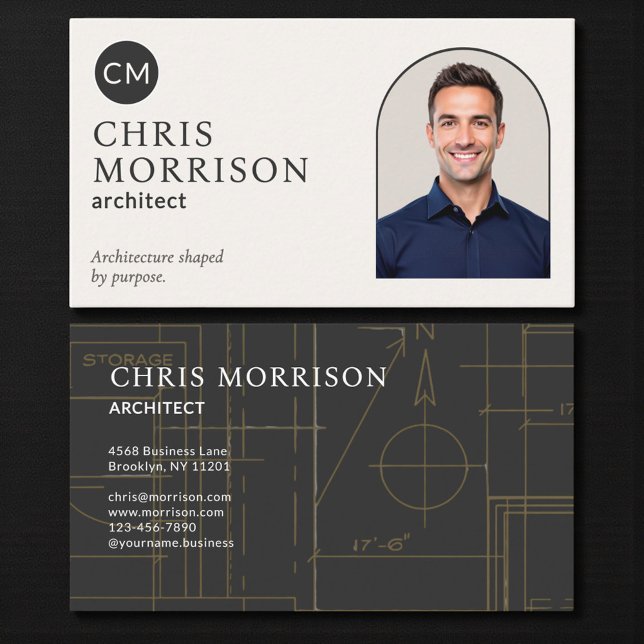 Professional Architect Photo  Visitkort (Skapare uppladdad)