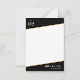 Professional Business Logo Anteckningskort