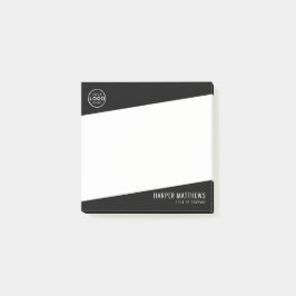Professional Business Logo Post-it Block