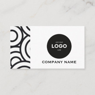 Professional Corporate Logo & QR Code Business Car Visitkort