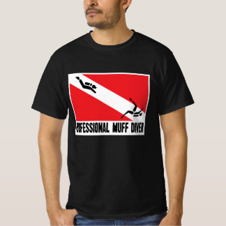 Professional Diver Black T Shirt