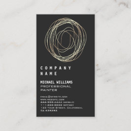 Professional Elegant Modern Silver Black Metal Bus Visitkort