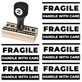 Professional Fragile Marker | Handle with care  Stämpel
