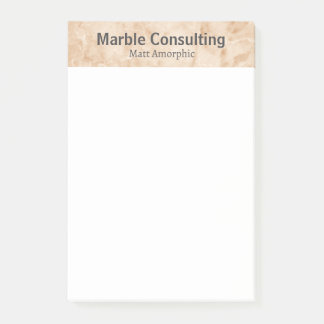 Professional Geologic Consulting Marble Post-it Block