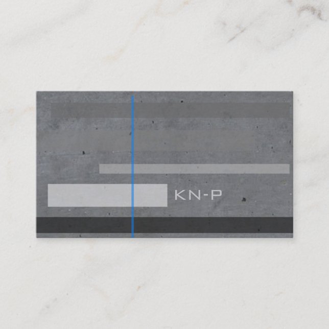 professional geometric Patterns Business Card Visitkort (Framsida)