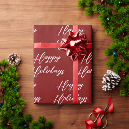 Professional Holiday Company Logo Presentpapper