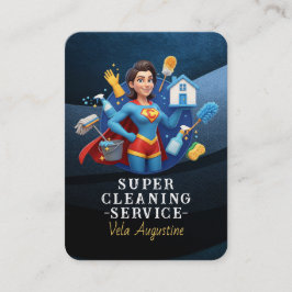 Professional House Cleaning Service Housekeeping Visitkort