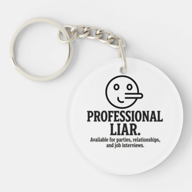 Professional Liar For Parties, Relationships & Job (Framsidan)