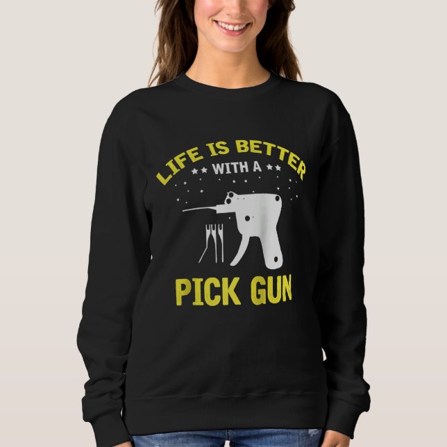 Professional Locksmith for an Loscksmith Pick Work T Shirt (Framsida)