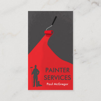 Professional Painter Business Card Visitkort