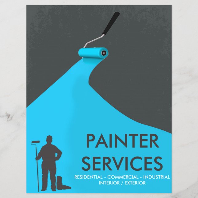 Professional Painter Flyer (Framsidan)