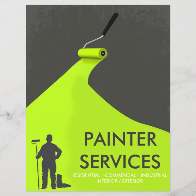 Professional Painter Flyer (Framsidan)