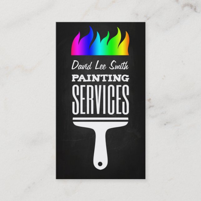 Professional Painting Service Visitkort (Framsida)