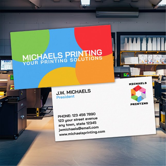 Professional Printing Company Visitkort (Skapare uppladdad)