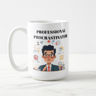 Professional Procrastinator Coffee Mug Kaffemugg