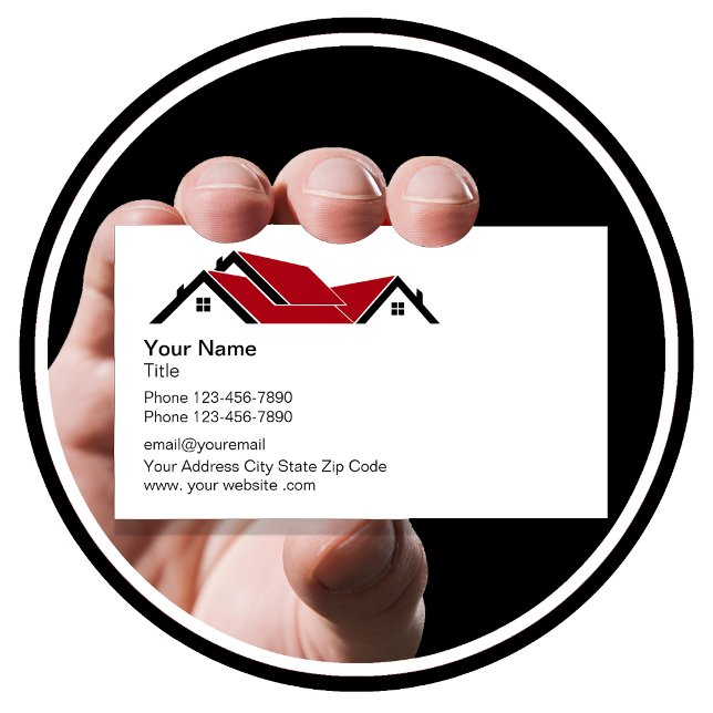 Professional Tak Logotyp Visitkort (Skapare uppladdad)
