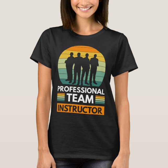 Professional Team Instructor T Shirt (Framsida)