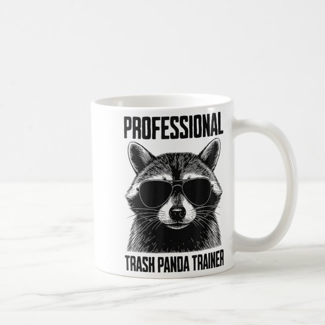 Professional Trash Panda Trainer  Kaffemugg (Höger)