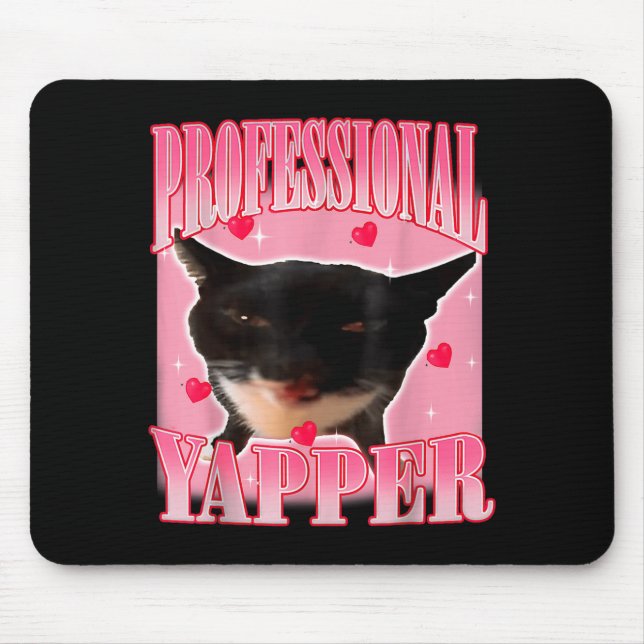 Professional Yapper Cat Funny Oddly Specific Dank  Musmatta (Framsidan)