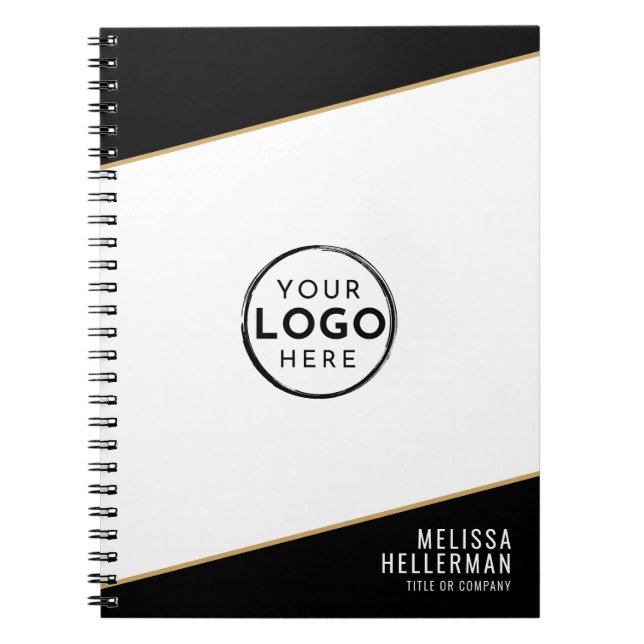 Professional Your Logo Anteckningsbok (Framsidan)