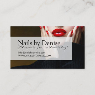 ProfessionalNail teknikervisitkort Visitkort