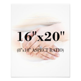 Professionell 16 x 20 - mall för matrisfoto fototryck